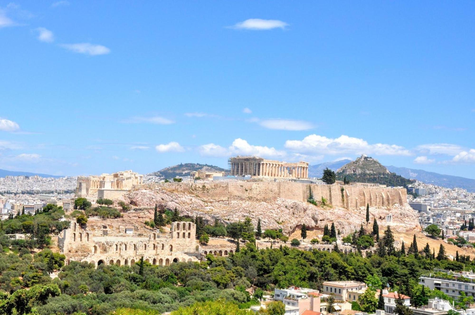 Elegant Apartment In Acropolis With Roof Garden Athens Exterior photo