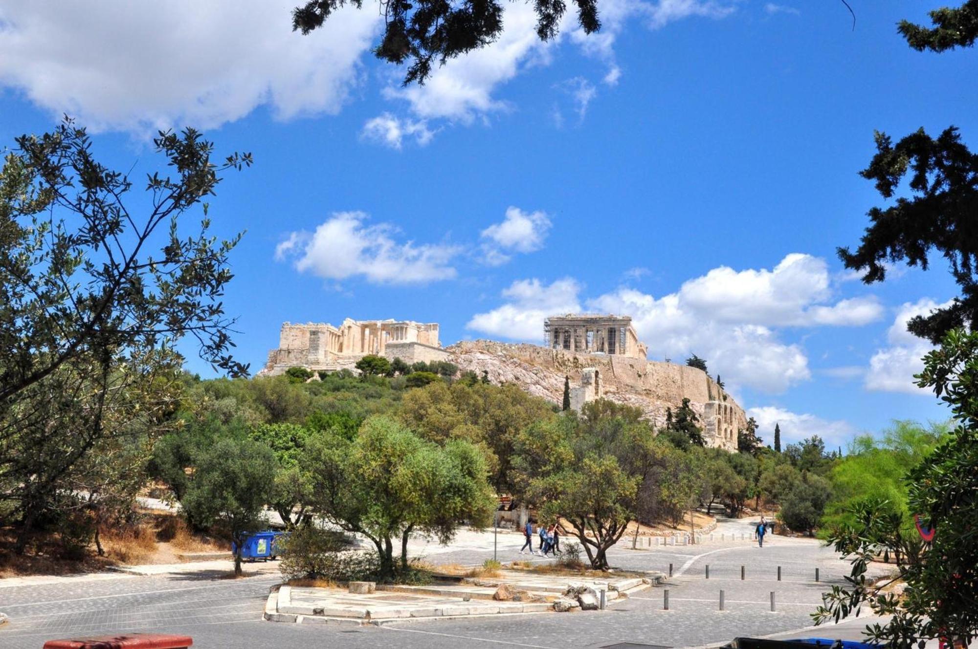 Elegant Apartment In Acropolis With Roof Garden Athens Exterior photo